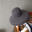 A picture of RETRO BLACK WIDE BRIM HAT JUMLA 25 000