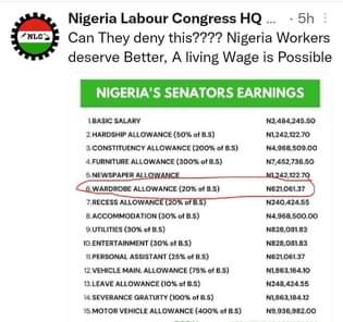 A picture of Can they deny this Nigeria workers deserve better a living