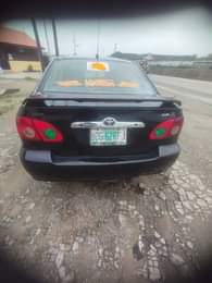 A picture of Corolla 06 sport everything working perfect including ac going for