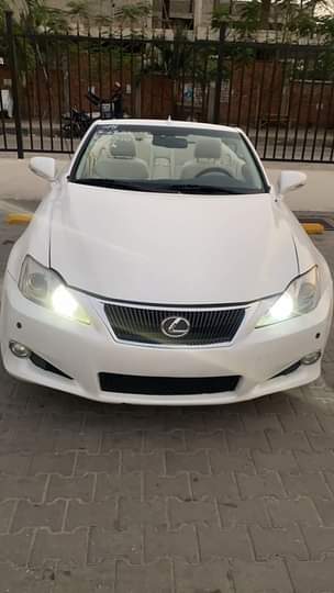 A picture of Lexus is350 convertible 2010 model Direct toks 12.4m net Awoof