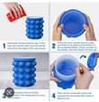A picture of Silicone ice cube maker bucket or WhatsApp 0784884323