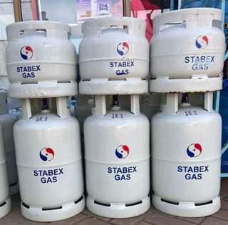 A picture of Stabex gas cylinders for refill and fullsets of 6kg and