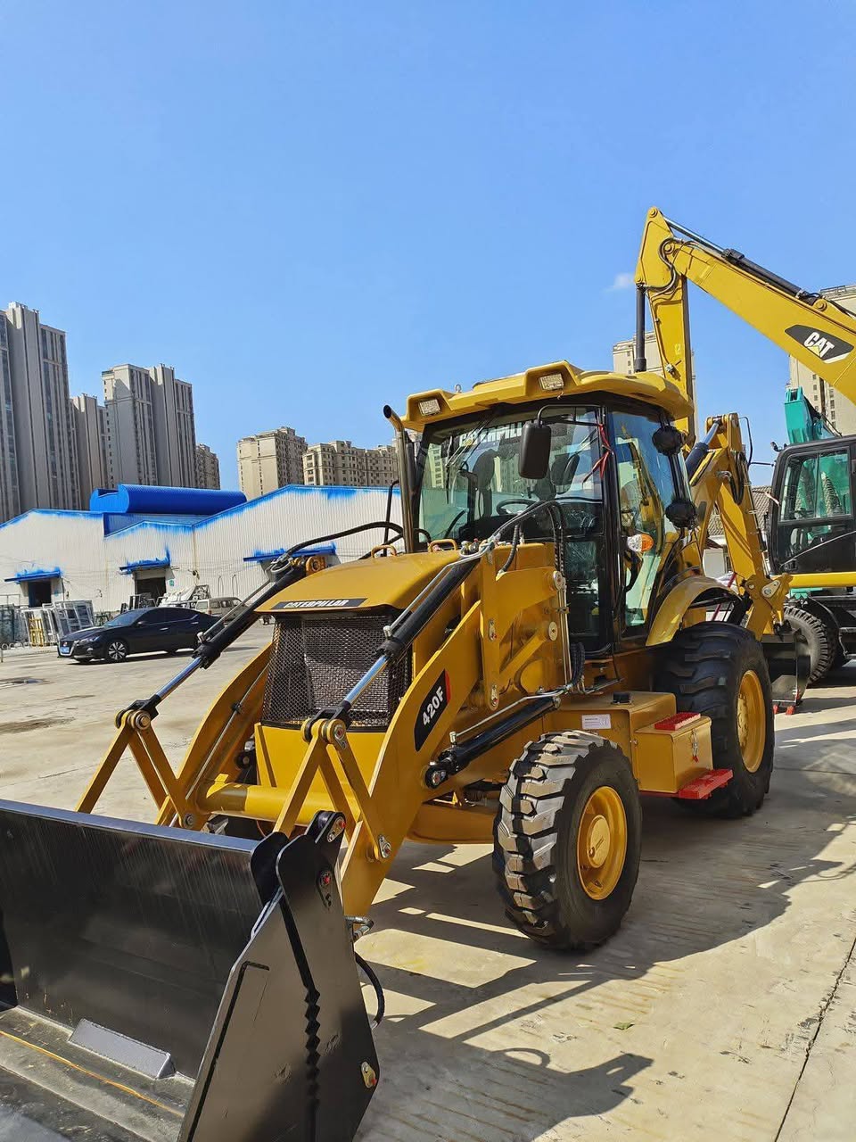 backhoe loader