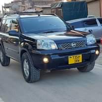 A picture of Nissan xtrail 2008 kali sana ndani mpya nje mpya cc