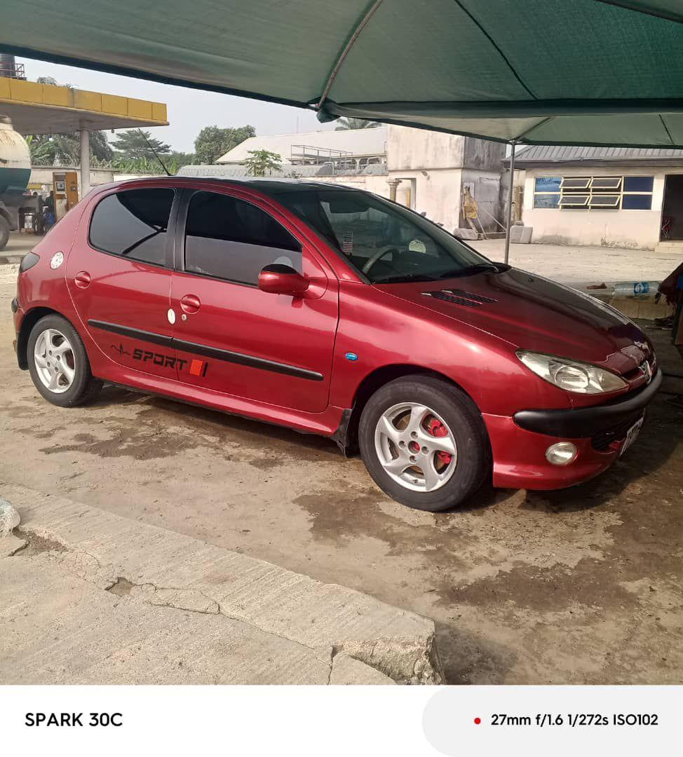 A picture of Peugeot 206 beljium grade