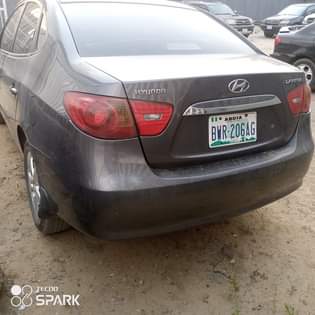A picture of Belgium grade Hyundai Elantra 09 model everything intact going for