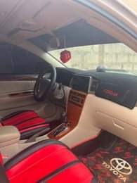 A picture of Over sharp and Toyota Corolla Altis Toks grade With android