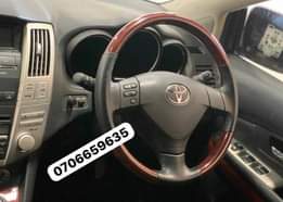 A picture of Toyota Harrier utomatic transmission Petrol 5 seater 2 4cc Low