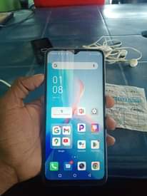 A picture of Infinix smart 7plus Mpya na risit yake storage gb64 RAM