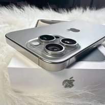 A picture of Iphone 15pro max on loan with down payment of 1.8m