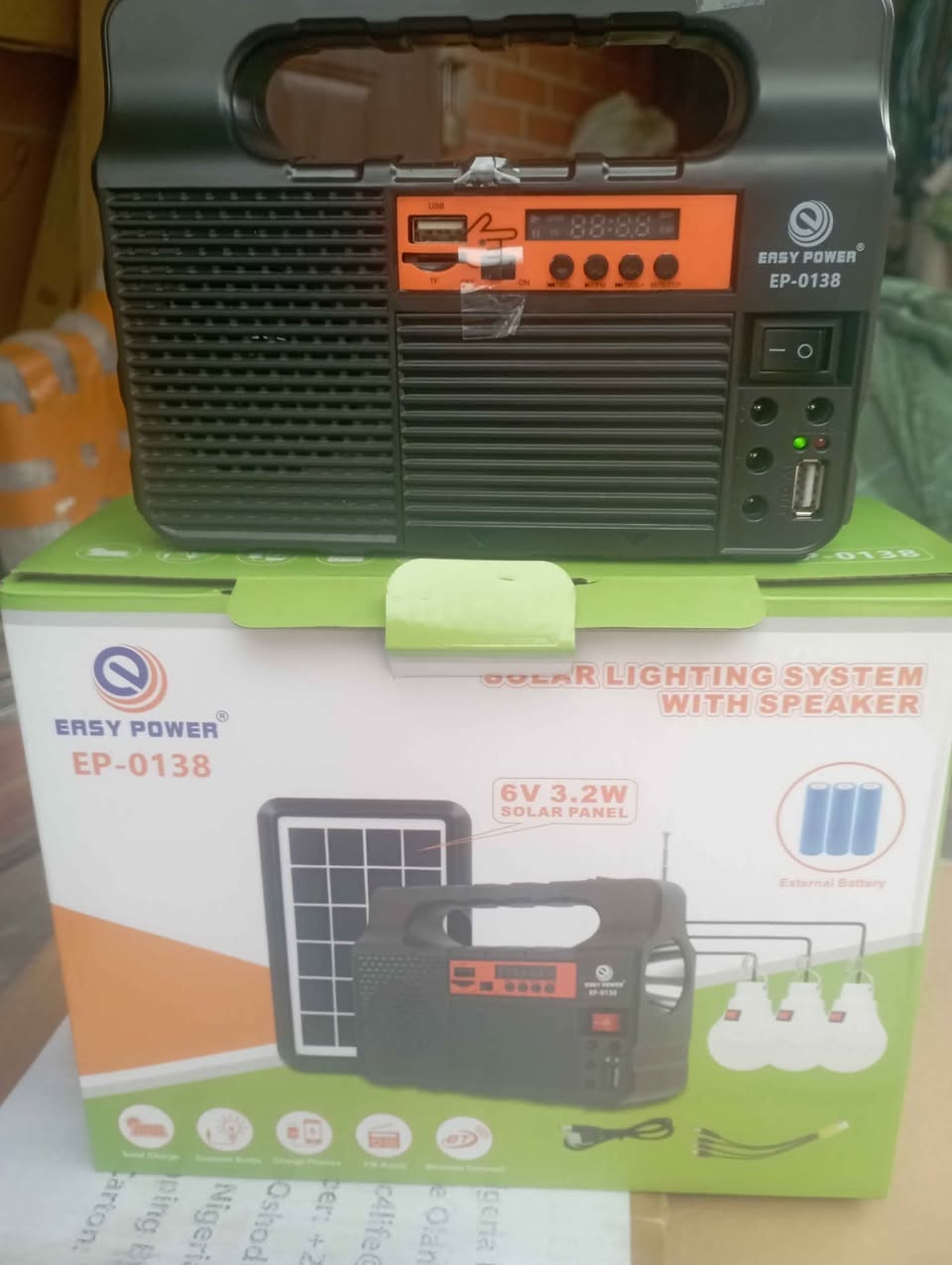A picture of Easy Power Portable Multipurpose Solar Light System Ideal For Home