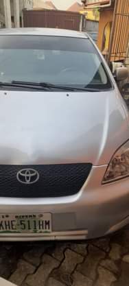 A picture of Toyota Corolla 2004 model Buy and drive Price 2 4m