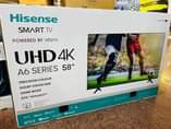 A picture of Hisense tvs available