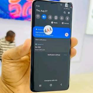 A picture of Samsung Galaxy s9