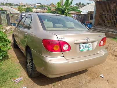 A picture of Toyota Corolla 07 model