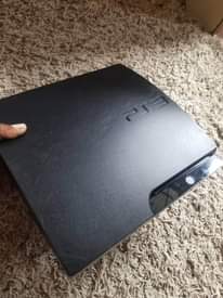 A picture of Ps 3 mashine tupu ndo inayouzwa na ina games ndani