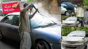 A picture of Nafikiri mnaona jinsi PETROL STATION zinavyokuwa nyingi kila Kona Watu