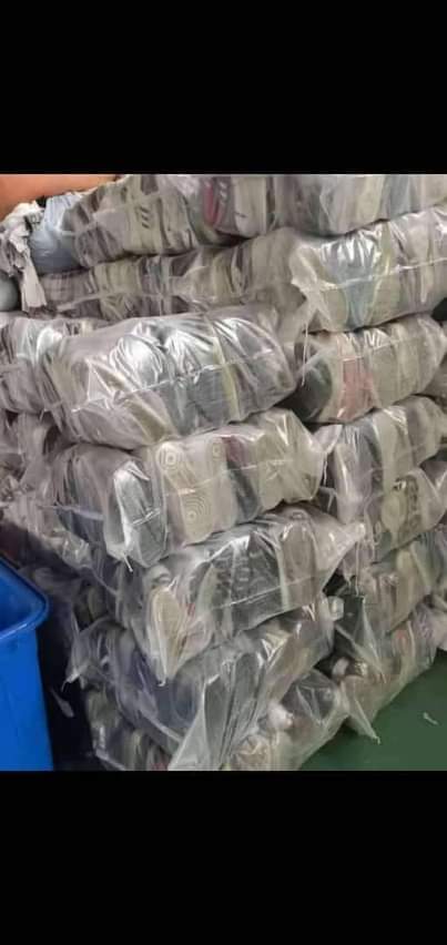 clothing bales