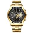 A picture of High quality stainless steel chain wrist watch water proof