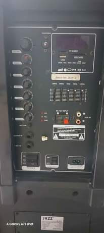 A picture of 12 Rechargeable Speaker Jazz