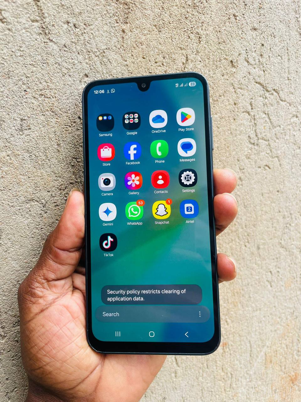A picture of SAMSUNG GALAXY A16 5G MINOR CRACK
