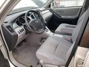 A picture of 2006 model Toyota Highlander The vehicle price is 1 5million
