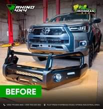 A picture of Ironman 4x4 Commercial Deluxe Bull Bar