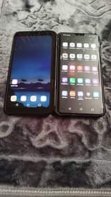 A picture of Lg v50 thinq dual screen phone