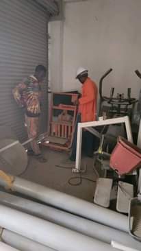 A picture of Concrete block machine