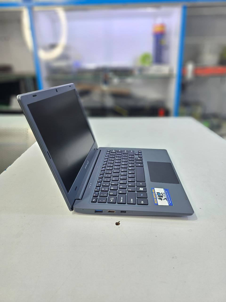 A picture of Evolve laptop
