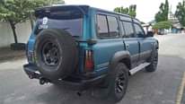 A picture of Toyota land cruise Engine 1hz Colour blue Cc 4100 Full