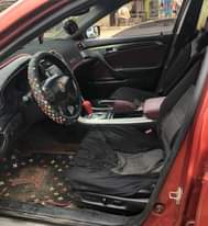 A picture of Clean Nigerian Used Acura TL 2005 Baked Fabric interior Ac