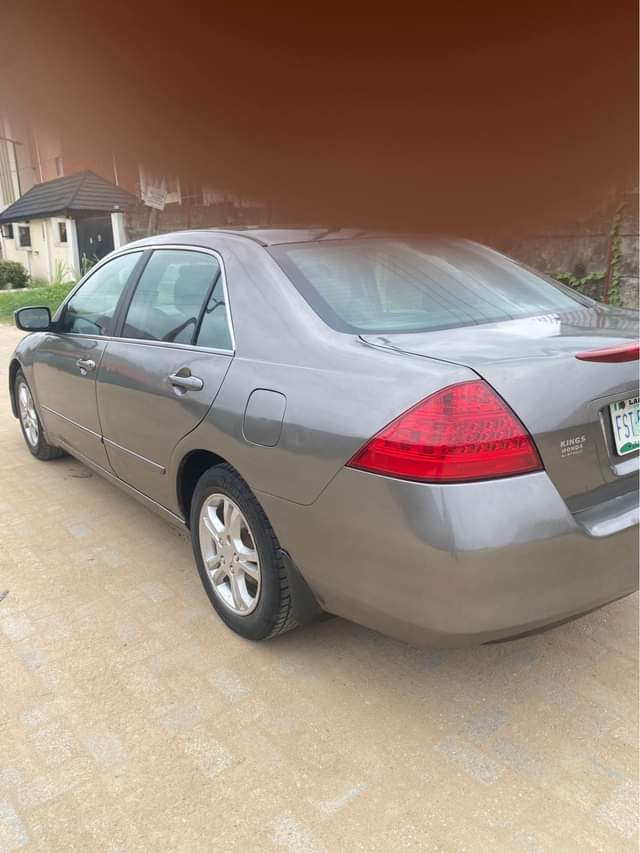 A picture of 2007 first body Honda accord. Location is Oworoshoki Lagos. 081