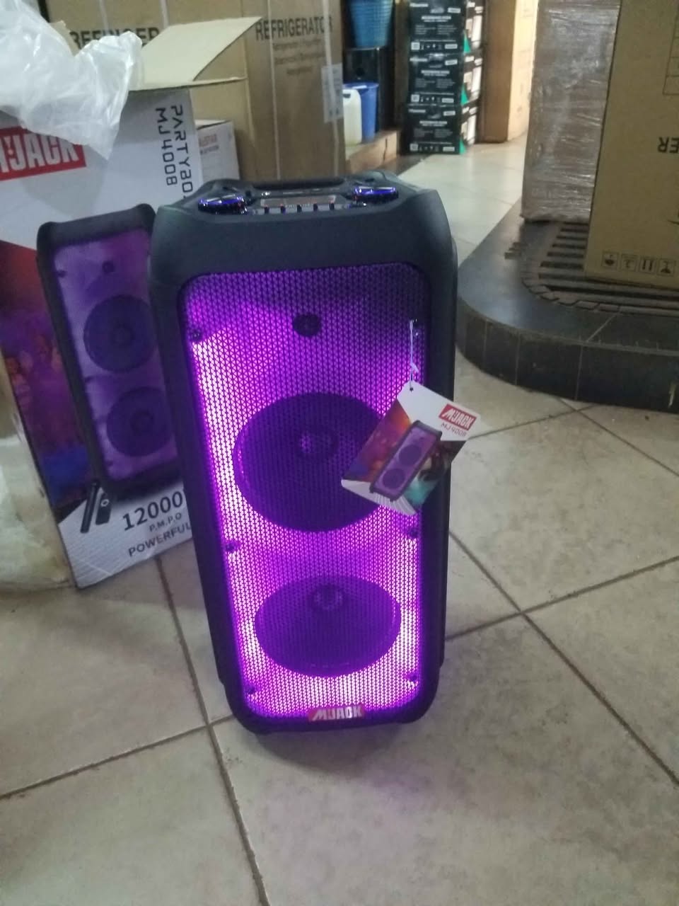 A picture of Mjack speaker