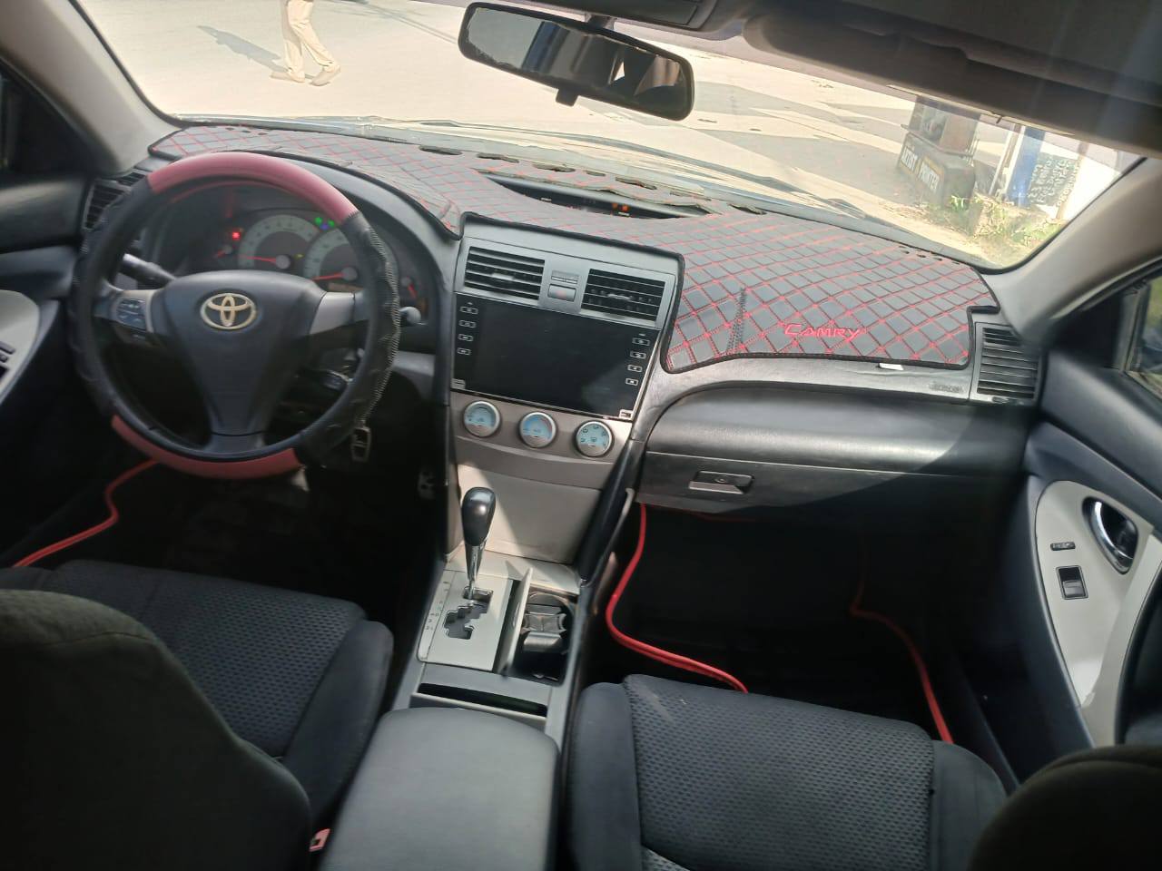A picture of Toyota Camry with good condition the engine is gear is