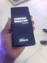 A picture of Samsung galaxy S10 plus 128gb 8gbram At 630k Swaps with