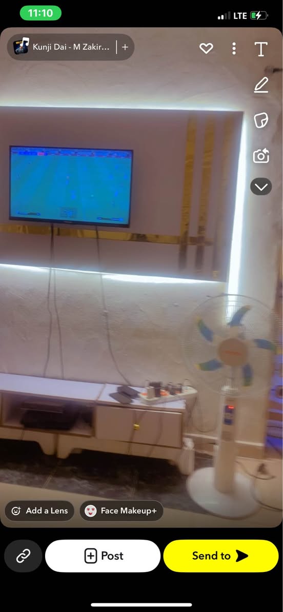 A picture of Hisense led TV