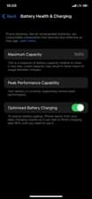 A picture of iPhone x64gb 100 battery health no face at just 450k