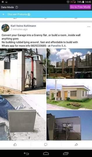 A picture of Prefab concrete panels