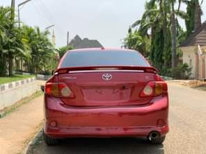A picture of FEW MONTHS USED 2008 TOYOTA COROLLA Tokunbo standard Everything working