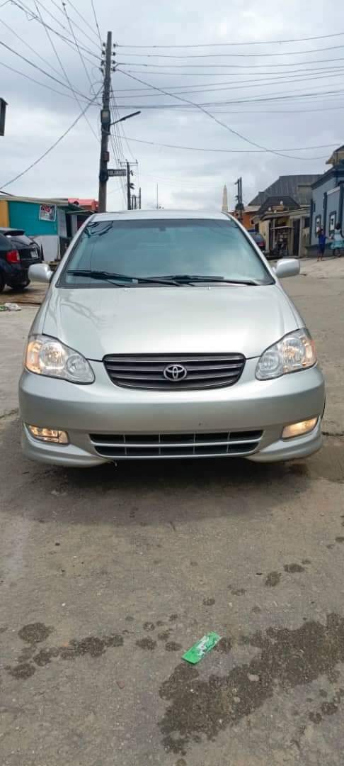 A picture of Registered toyota Corolla 04 Engine and gear untouched Good suspension