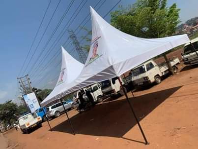 A picture of New tents