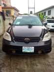 A picture of 2004 Toyota matrix Neatly baked Super cool engine Untampered engine