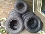 A picture of Bakkie tyres