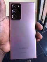 A picture of Note 20 ultra 5G 128Gb 16 Gb ram No crack