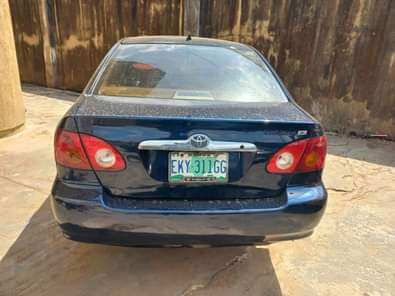 A picture of Toyota Corolla 2004 Repainted body All components are working perfectly