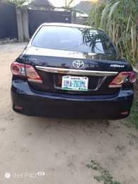 A picture of 09 010 model Toyota Corolla Engine smooth Gear is perfect