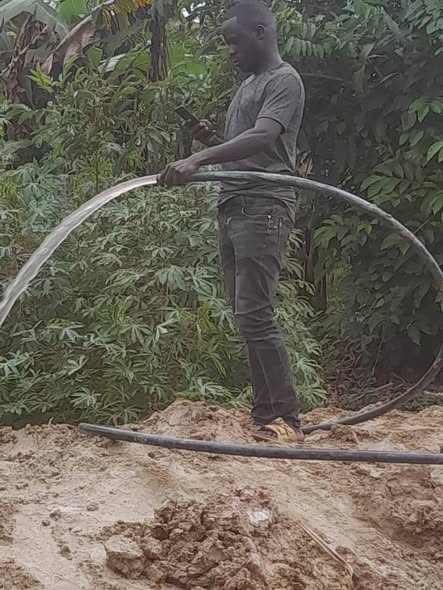 A picture of Underground water drilling