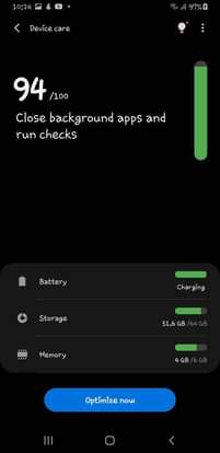 A picture of samsung s9