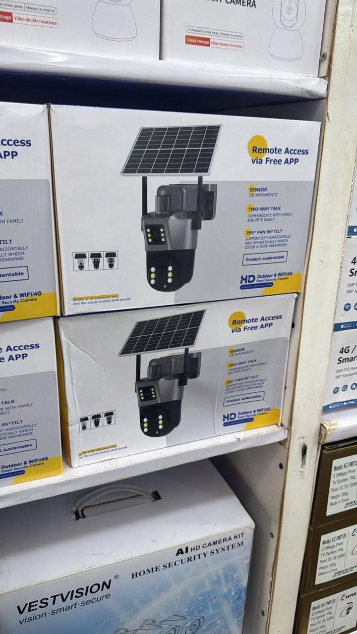 A picture of Solar cameras